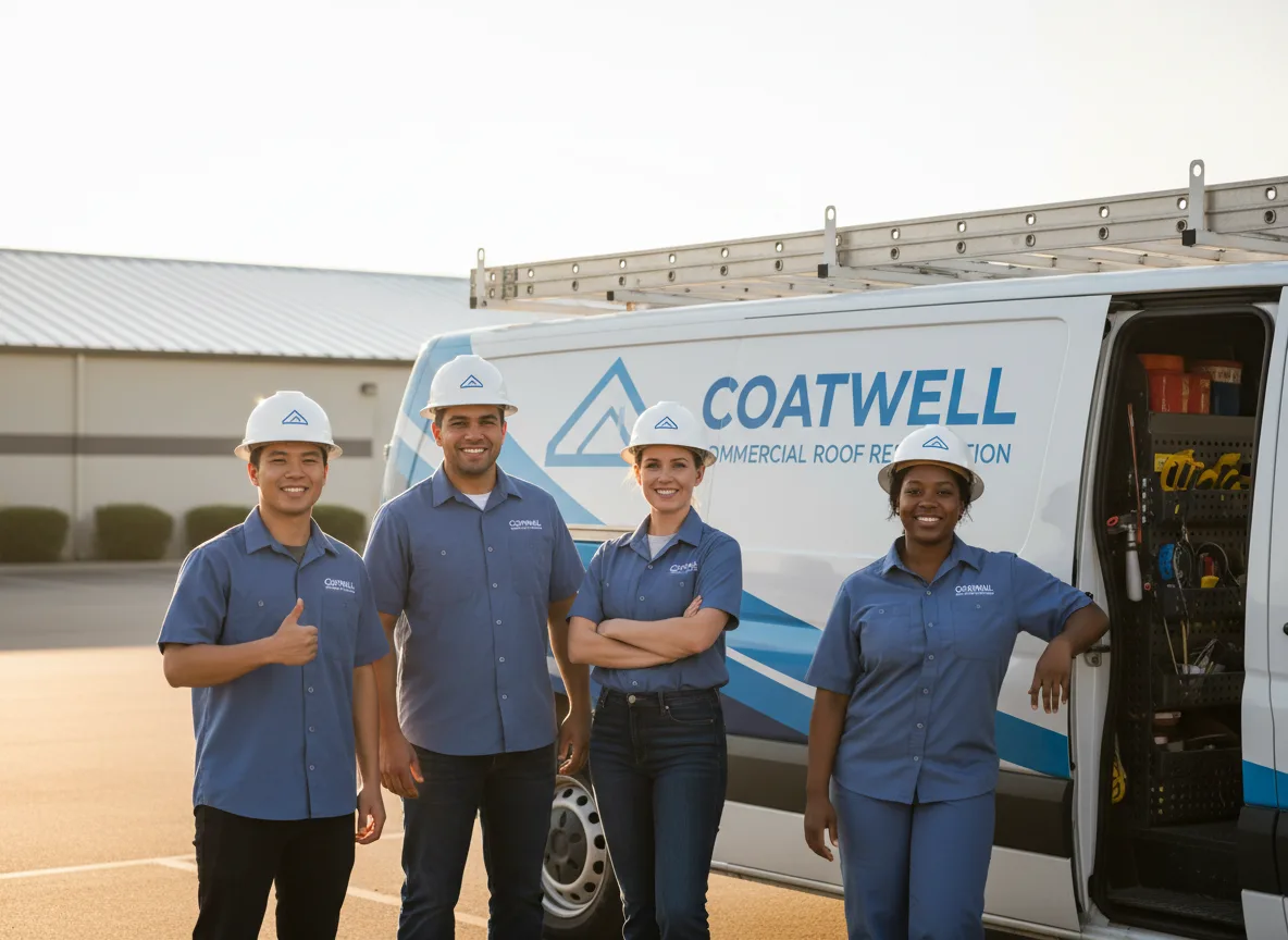 Commercial roof coating company in Powells Point, NC